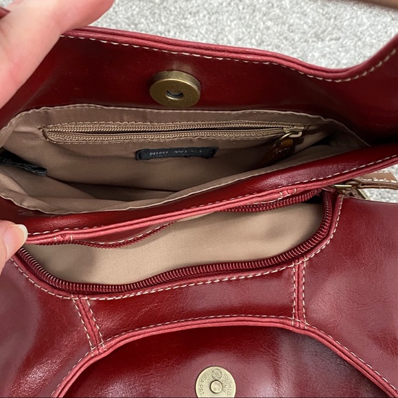 Nine West Burgundy Small Shoulder Bag - Picture 4 of 9